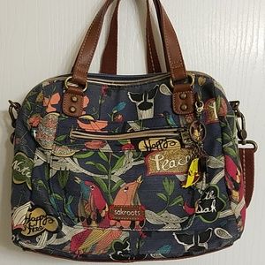 Sakroots convertible shoulder and hand bag